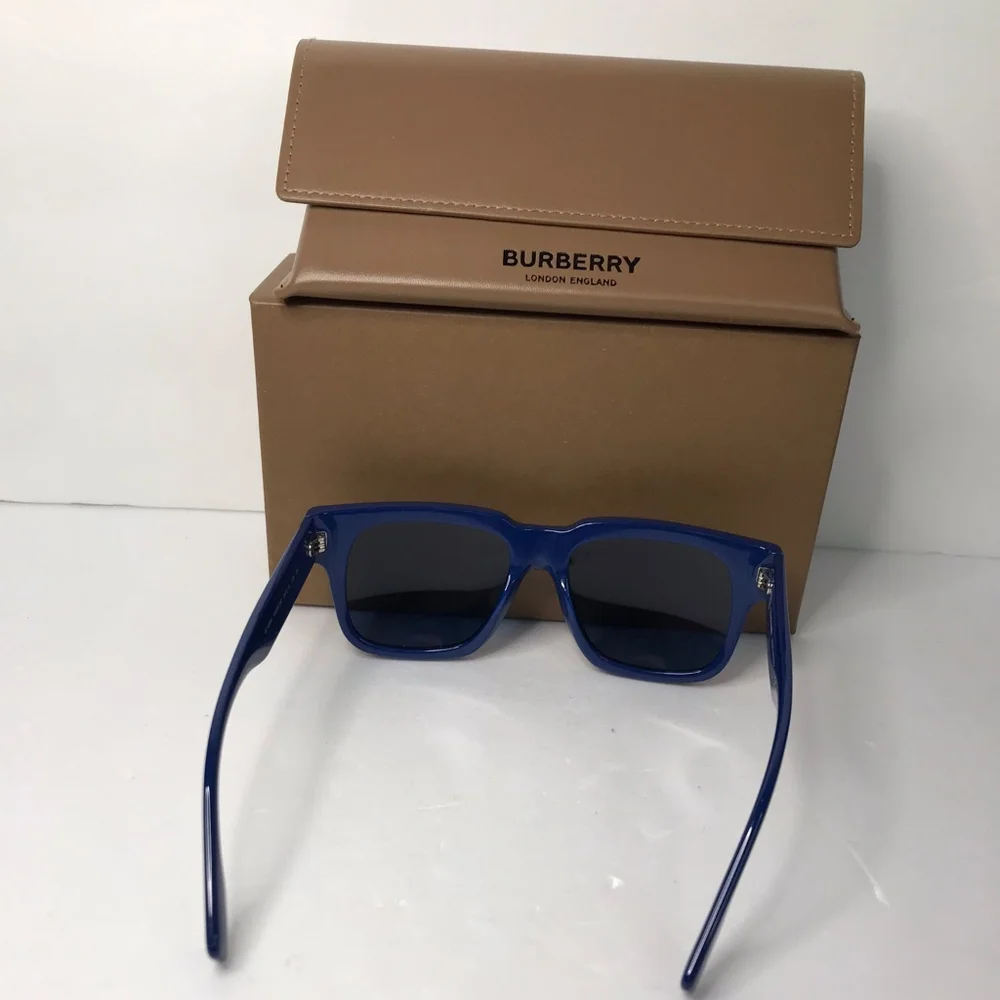 - 💯Original New Burberry Square BE4394 4058/80 B 4395 Deep Navy blue Su